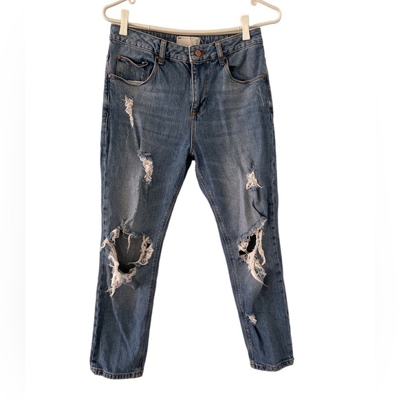 Asos Jeans Bootcut Distressed 28/30 - Picture 1 of 6